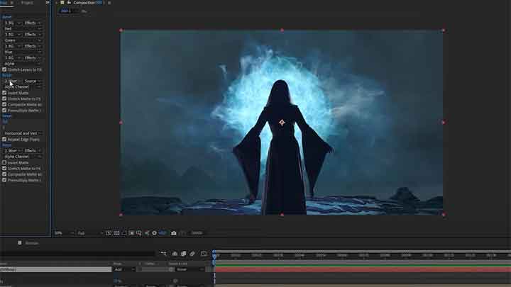 licens skildring Robust How To Create Easy Light Wrap in After Effects - Lesterbanks