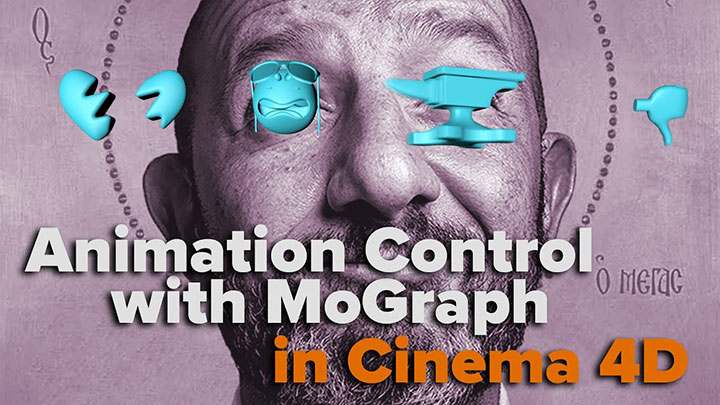 How to Control Keyframed Animation With Mograph in C4D
