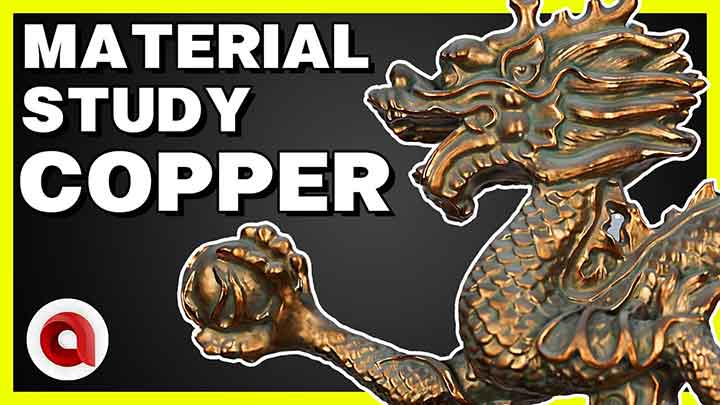 How to Make Oxidized Copper with Arnold