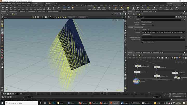 How to Rotate a Vector Using Geometry in Houdini