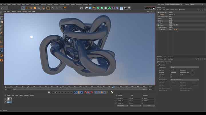 How to Use the Spline Tag to Simulate a Chain in C4D