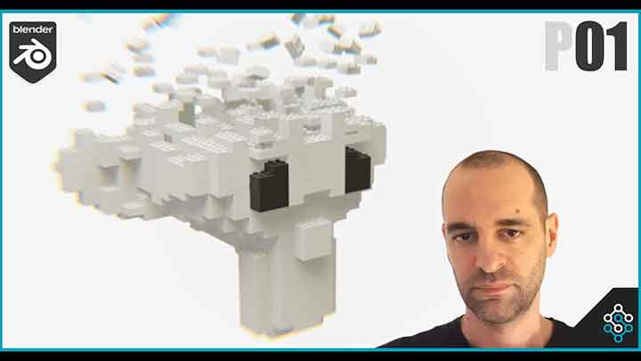 Building Lego With Blender Geometry Nodes