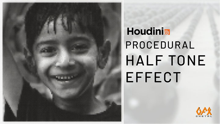 How to Create a Halftone Effect With Houdini
