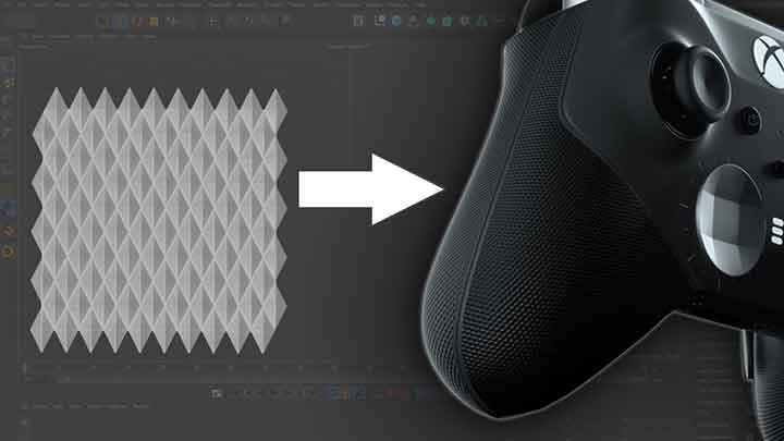 How to Easily Bake Tileable Patterns from Models in C4D