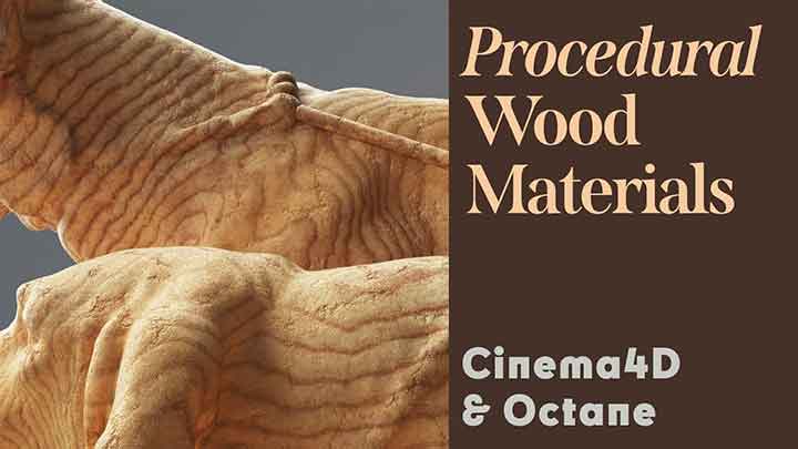 How to Make Fully Procedural Realistic Wood in C4D And Octane
