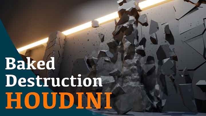 How to Pre-Bake Destruction in Houdini for Unreal Engine