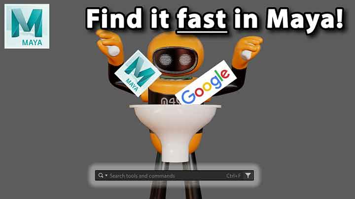 Maya Adds Native Command Line Search Tools