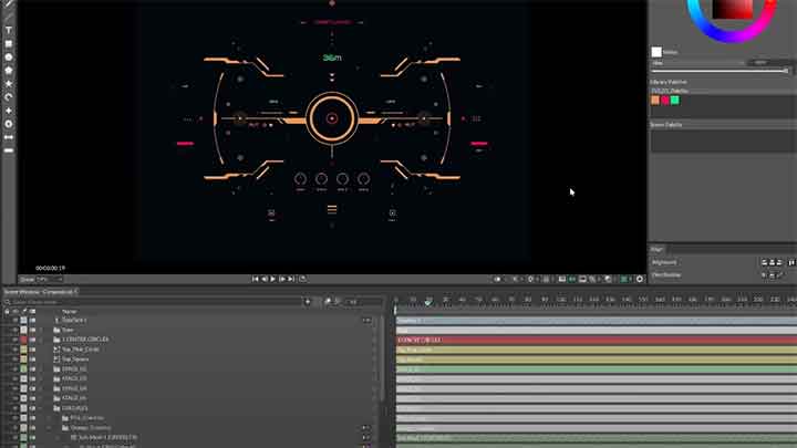 Watch Dominic Brooks Create and Animate FUI in Cavalry