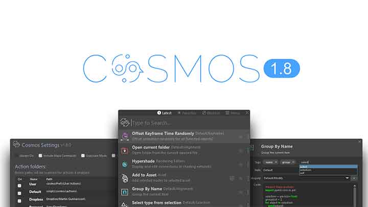 Cosmos Adds Support for Maya 2022 and a Drag and Drop Installer