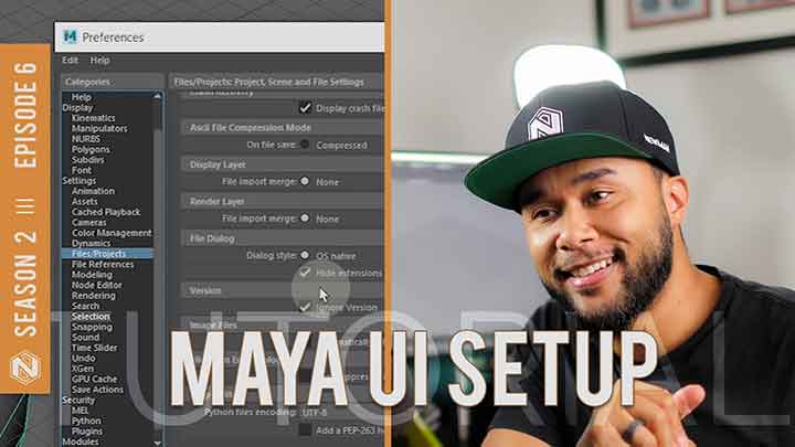 How to Minimize Maya's UI for Animation