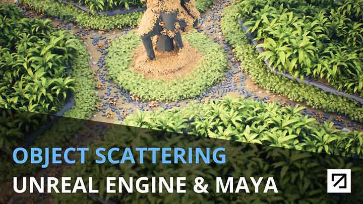 How to Work With GraphN Scattering in Maya and Unreal