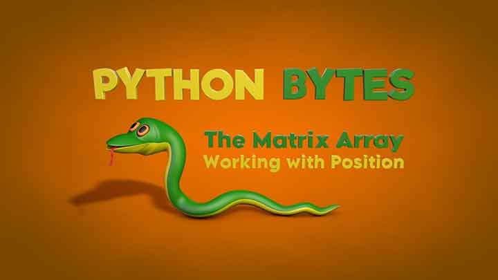 Moving Clones Using a Python Matrix Array in C4D