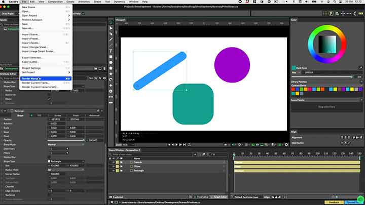 Have a Look at the New Workflow Features in Cavalry