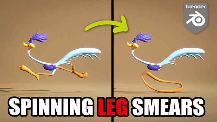 How to Create Super-Fast Leg Smears With Blender