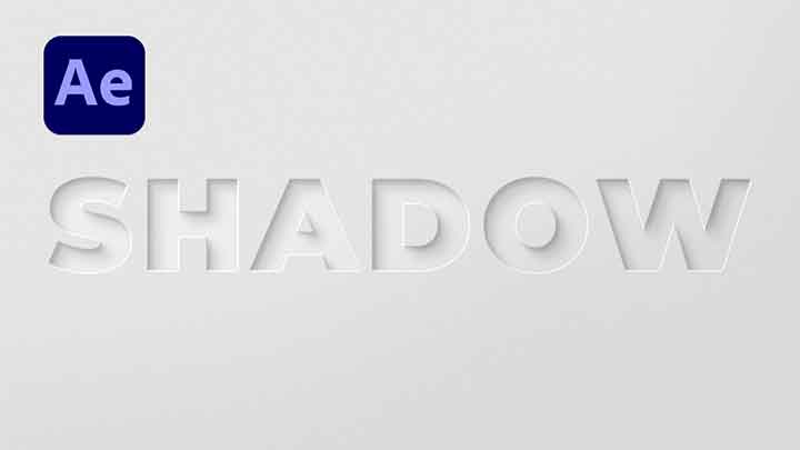 How to Make Recessed Type in After Effects