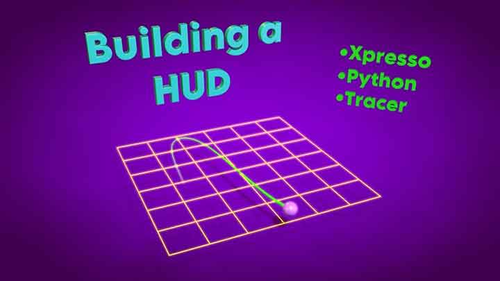 How to Make a Basic HUD Animation With Xpresso and Python