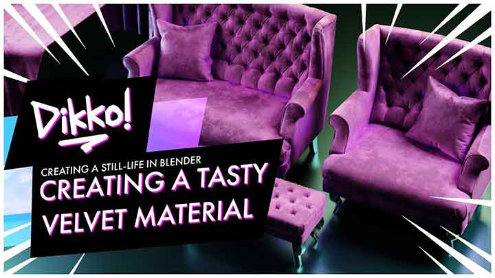 How to Make a Realistic Velvet Material in Blender