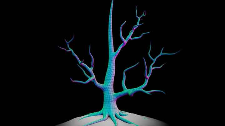 How to Speed Up Making Tree Branches With Joints in Maya