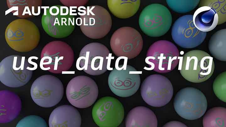 Working With Arnold's User Data String Shader in C4D