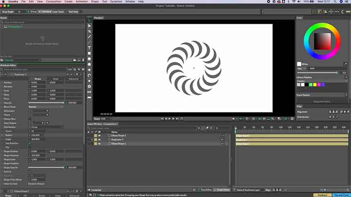 How to Create a Ring Illustration With Cavalry