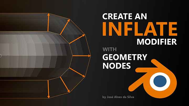 How to Create an Inflate Modifier With Geometry Nodes
