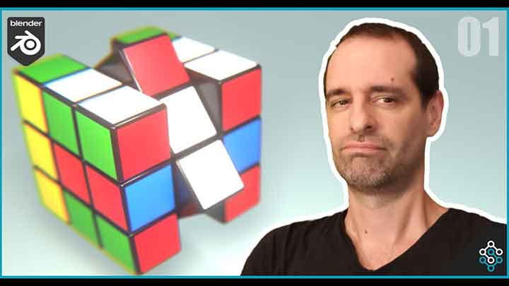 How to Create and Animate a Rubik's Cube With Geometry Nodes