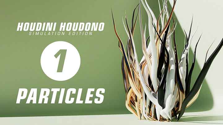 How to Grow Tendrils With Houdini Particle Simulation