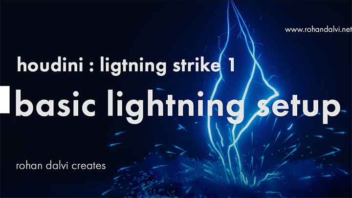 How to Create a Lightning Strike Effect With Houdini