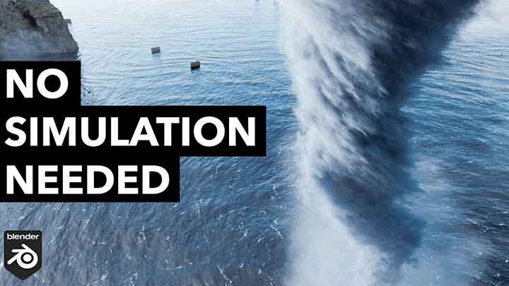 How to Make a Simulation-Free Tornado Effect in Blender