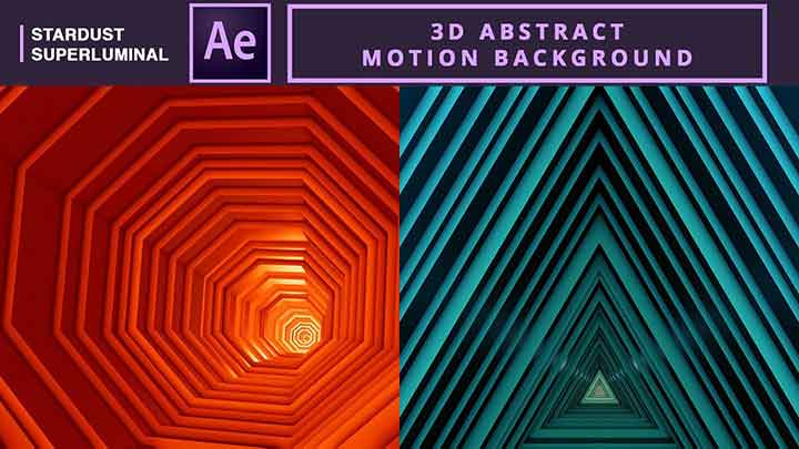 3D Backdrops With Stardust