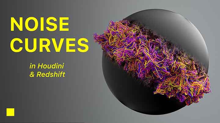 How to Create Abstract Noise Interpolation in Houdini