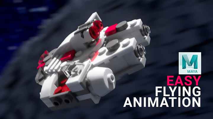 How to Easily Animate a Flying Ship in Maya
