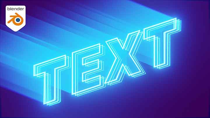 How to Make a Glowing Type Animation With Geometry Nodes