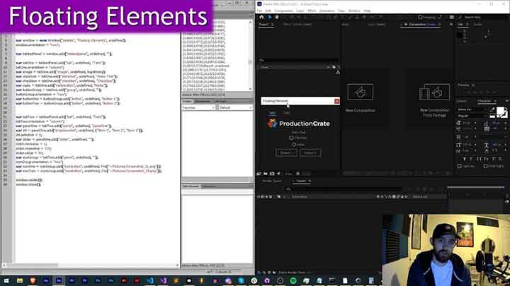 How to Create UIs for Floating Windows in After Effects