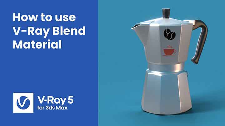 How to Use the V-Ray Blend Material in C4D