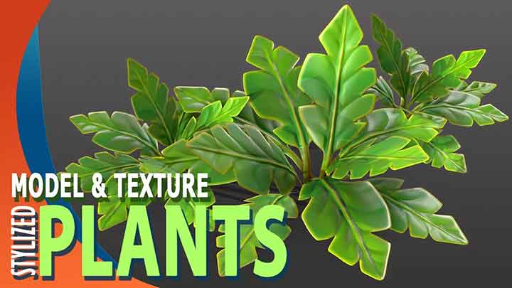A Workflow to Create Simple Stylized Plants With Zbrush, Maya, and Painter