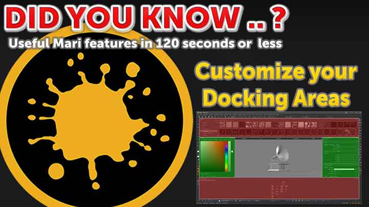 How to Customize UI Docking in Mari