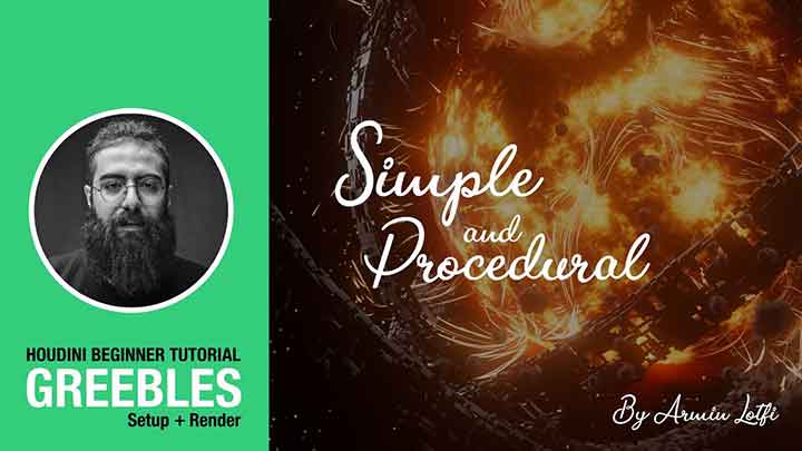 How to Create a Dyson Sphere in Houdini