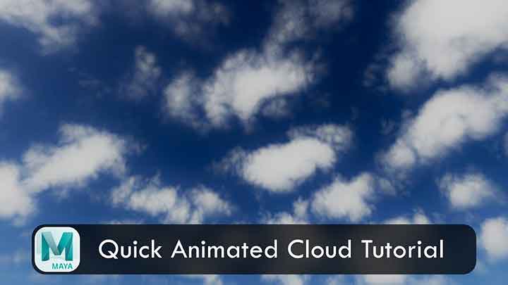 Animated Clouds in Maya With Fluids