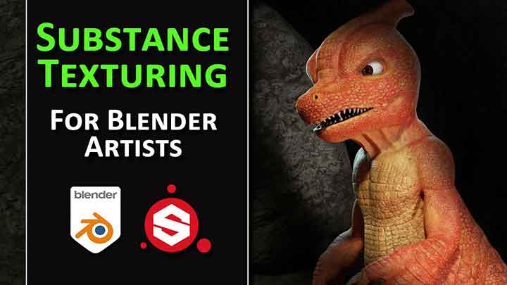 How to Texture Charmeleon With Substance 3D Painter