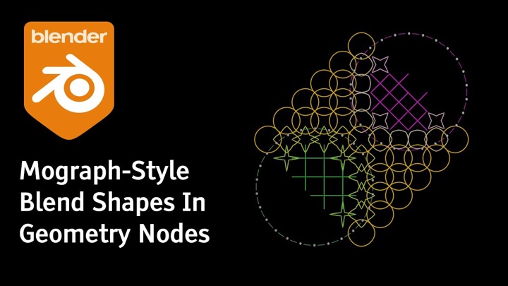 How to Animate a Blend Between Splines With Geometry Nodes