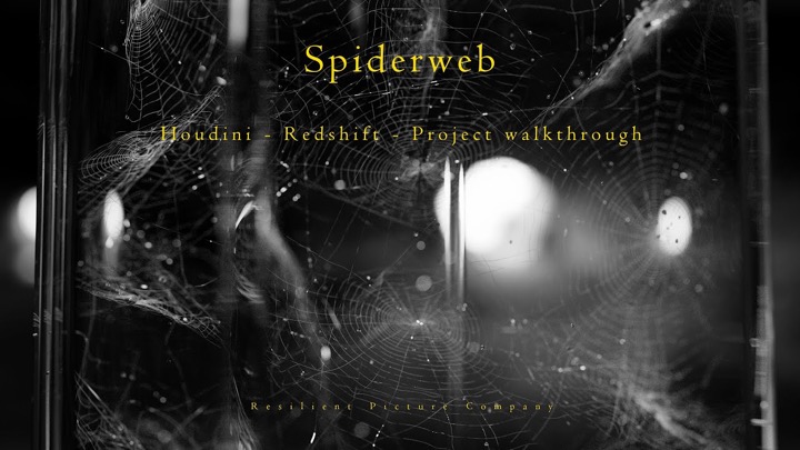 How to Create a Spiderweb Aniamtion in Houdini