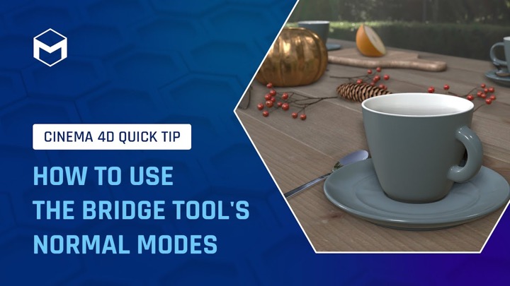 How to Use the Normal Modes in Cinema 4D Bridge Tool