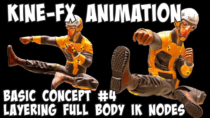 How to Create Non-Destructive Posing With Kine-FX in Houdini