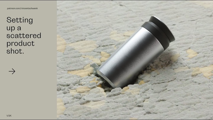 How to Create a Product Shot With Voronoi Fracture in C4D