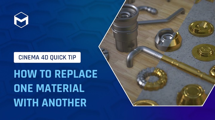 How to Swap Materials Easily in Cinema 4D