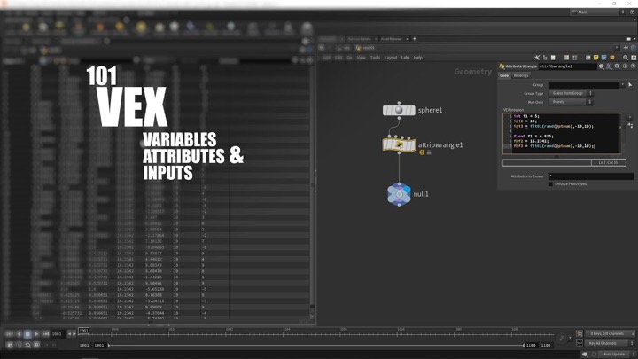 VEX 101 Understanding Variables, Attributes & Inputs