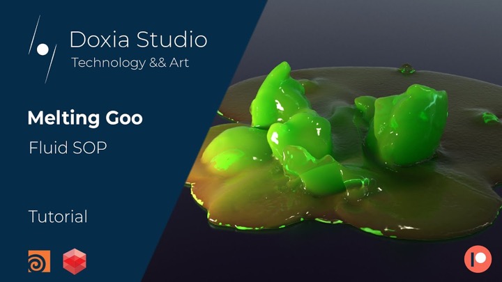 How to Make a Melting Goo Sim in Houdini