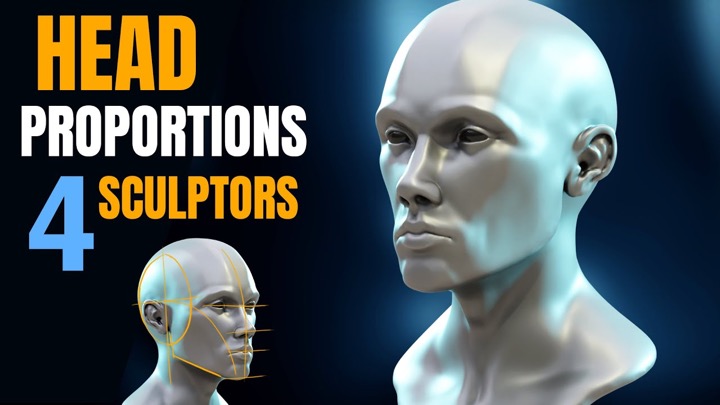 The Easiest Way to Sculpt Head Proportions Fast