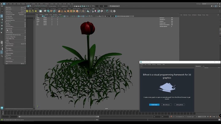 Walking Through the Assemble Asset Node for Maya Bifrost USD